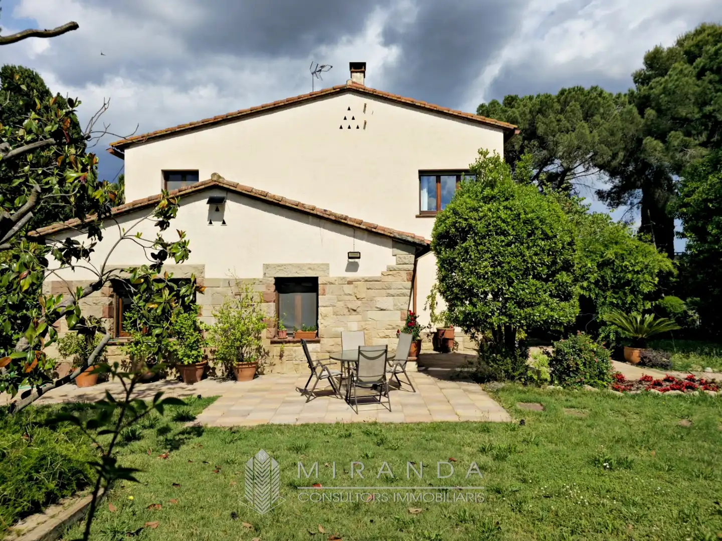 Jardín de Casa o chalet en venta en L'Ametlla del Vallès con Aire acondicionado, Jardín privado y Terraza