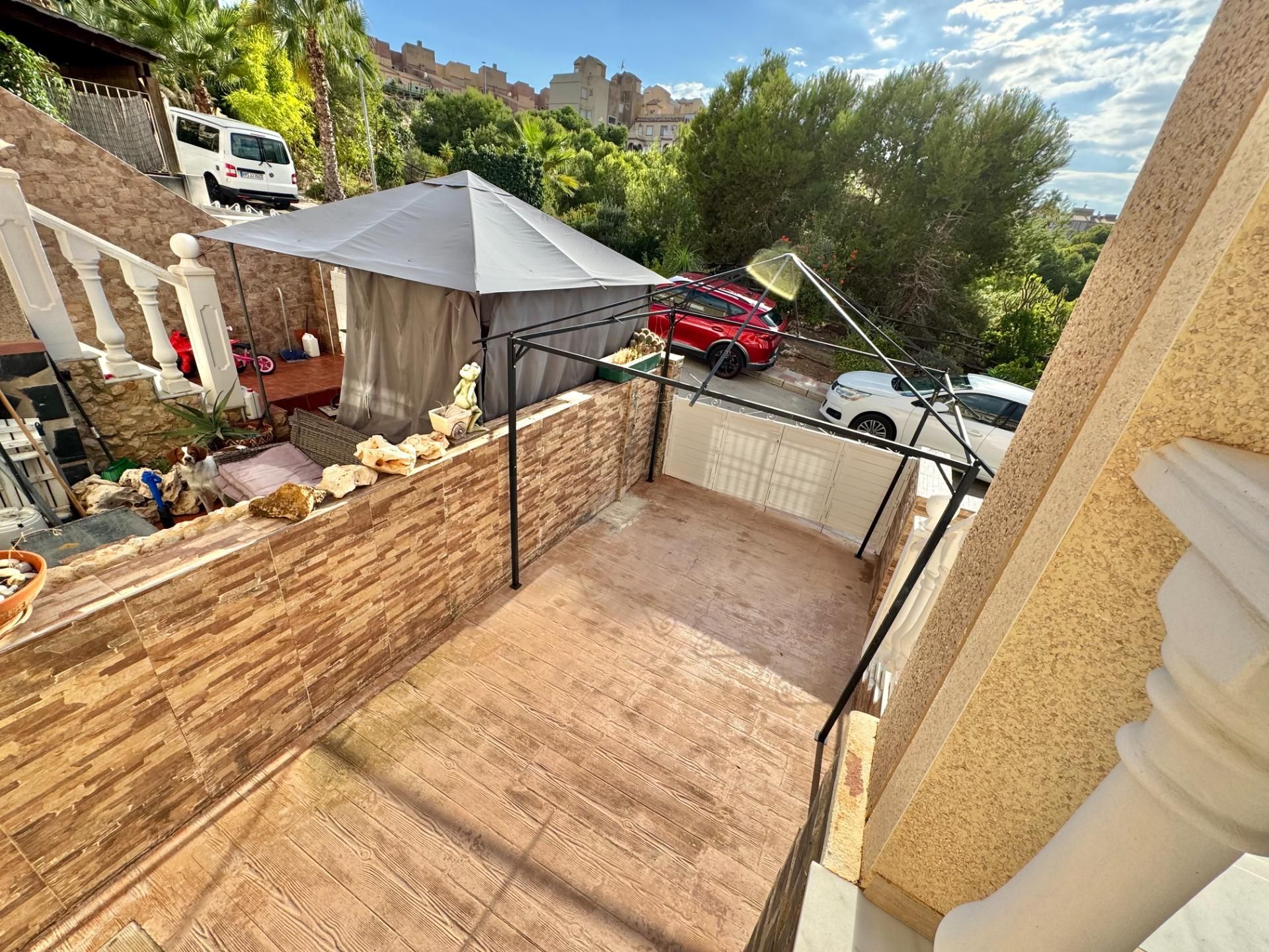 Terrace of Single-family semi-detached to rent in Santa Pola  with Air Conditioner, Heating and Terrace