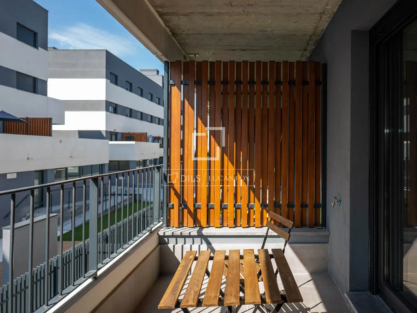 Terrasse von Wohnung zur Miete in San Sebastián de los Reyes mit Klimaanlage, Heizung und Schwimmbad