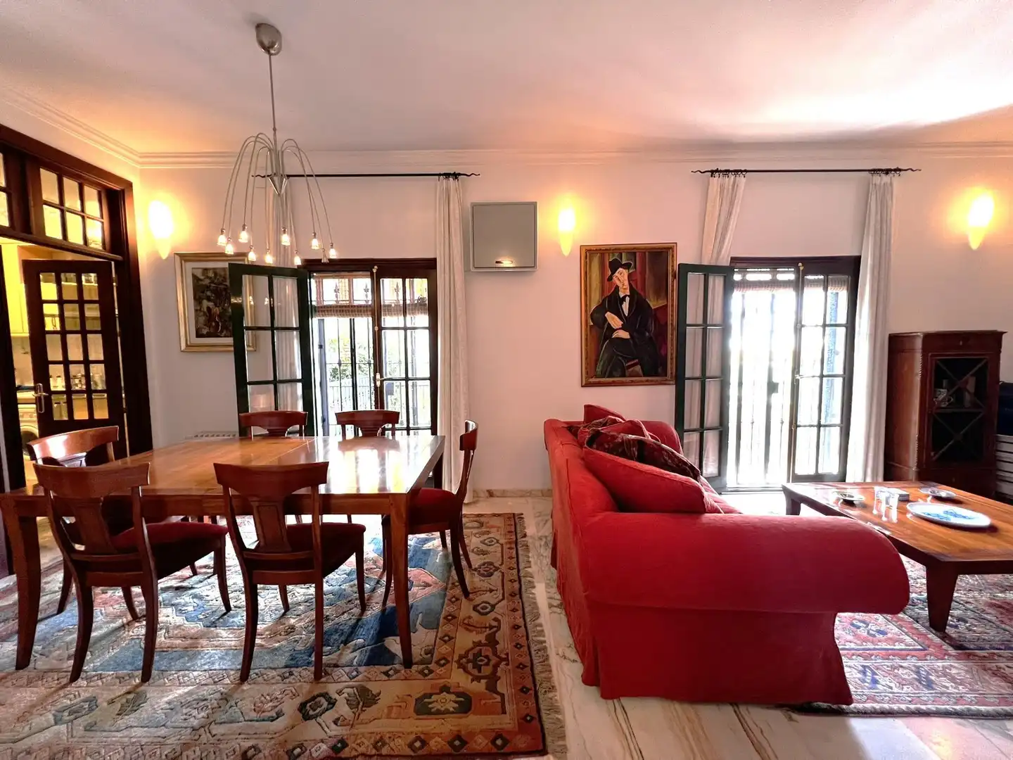 Esszimmer von Wohnungen zum Verkauf in Fuengirola mit Balkon und Gemeinschaftspool