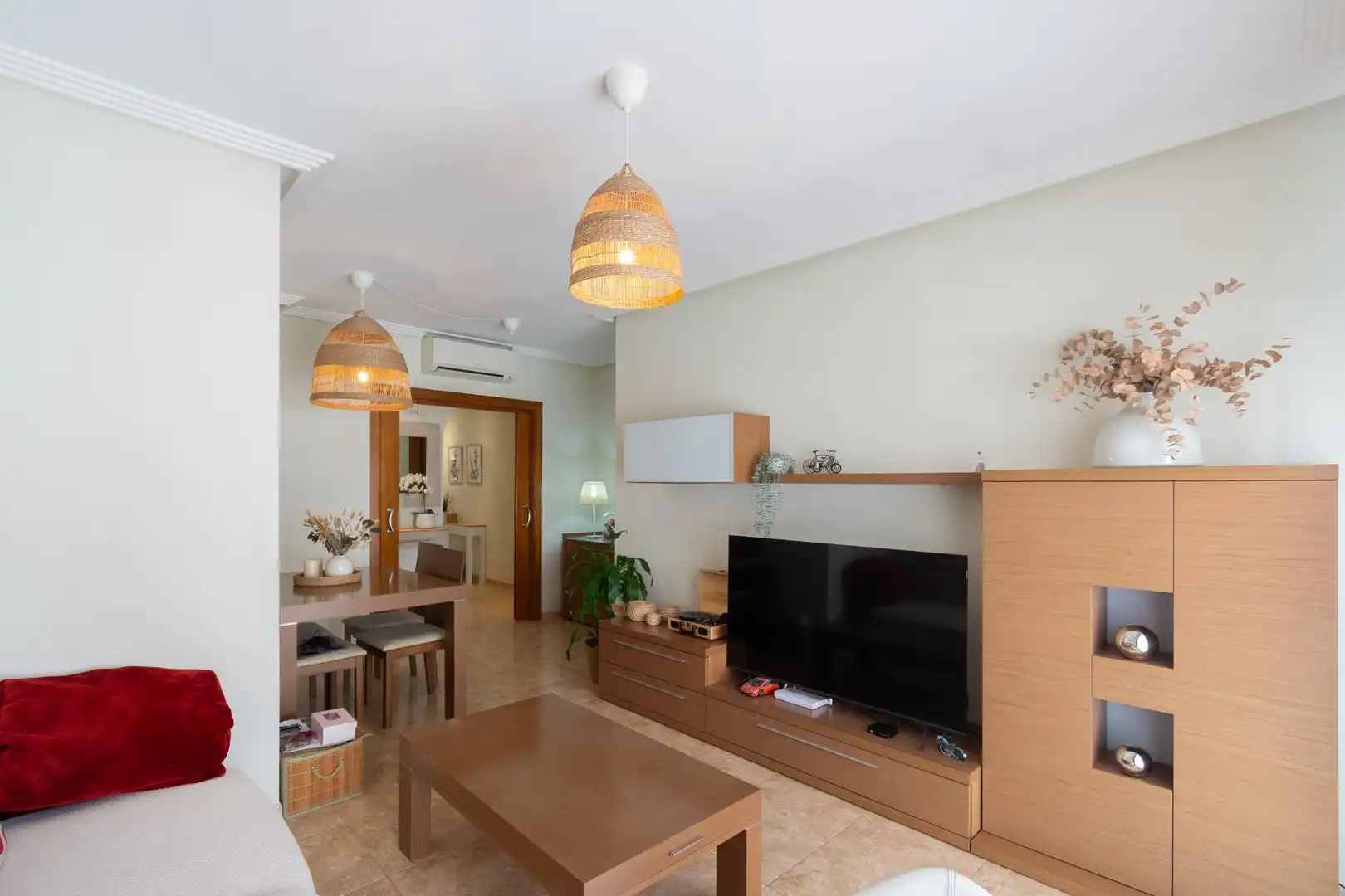 Sala de estar de Piso en venta en Cartagena con Aire acondicionado y Trastero