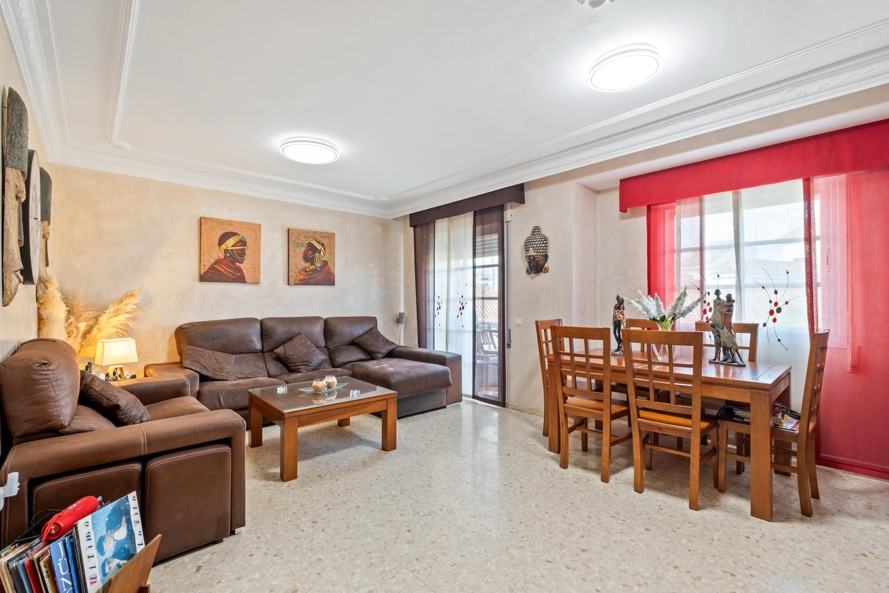 Sala d'estar de Dúplex en venda en Cártama