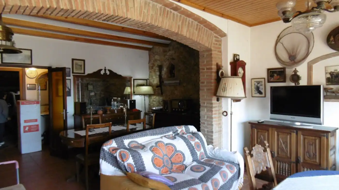 Sala de estar de Finca rústica en venta en Palamós con Calefacción, Jardín privado y Terraza