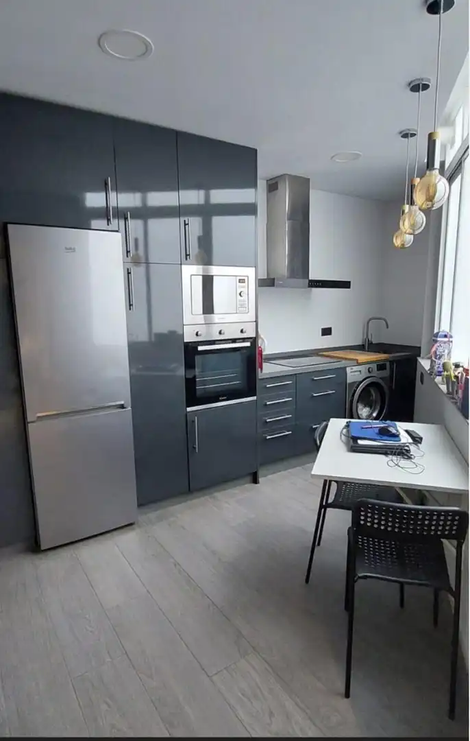 Kitchen of Apartments for sale in Málaga  with Air Conditioner and Balcony