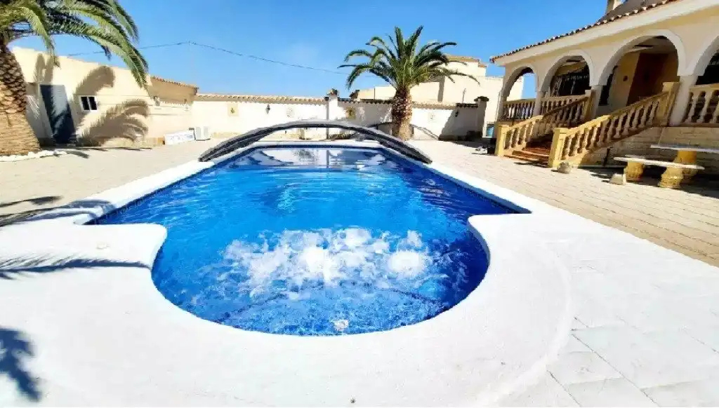 Piscina de Casa o chalet en venta en Mazarrón con Aire acondicionado, Calefacción y Jardín privado