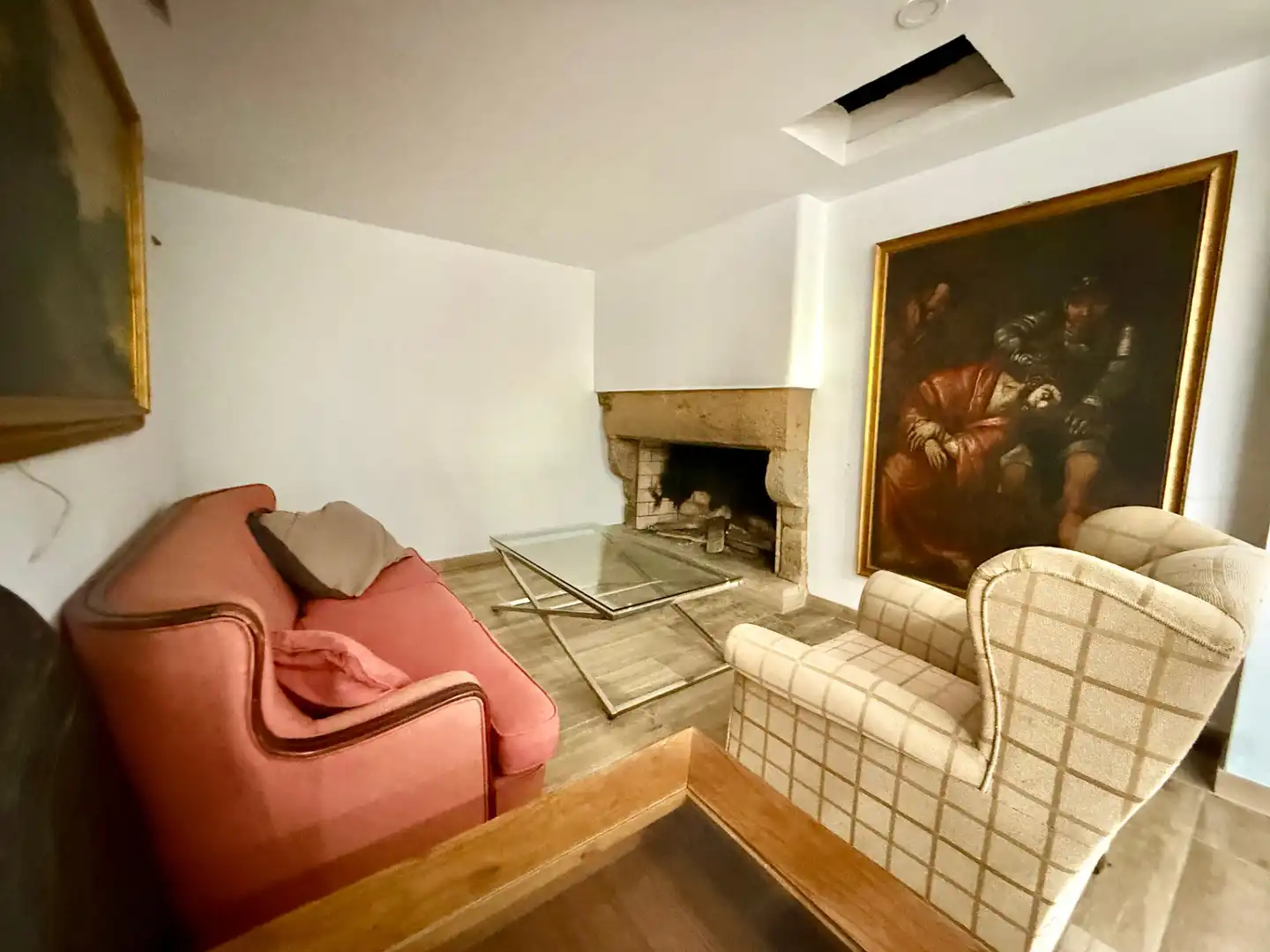 Sala d'estar de Finca rústica en venda en Vilalba amb Calefacció, Jardí privat i Terrassa