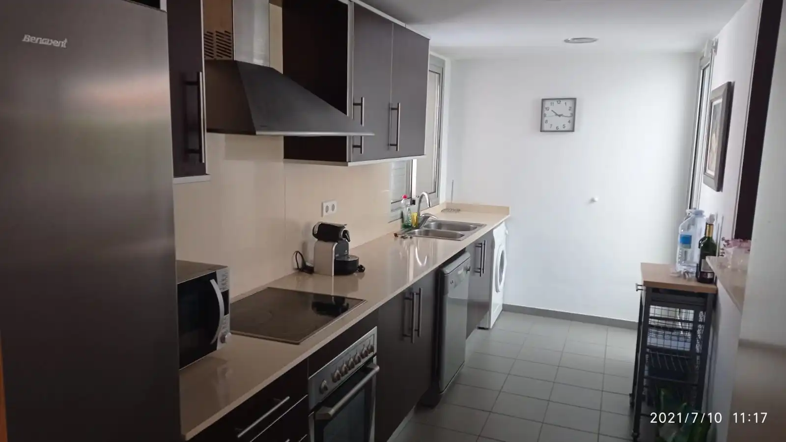 Cocina de Casa adosada en venta en Mont-roig del Camp con Aire acondicionado, Jardín privado y Terraza