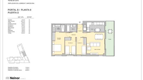 Foto 2 de Piso en venta en  Calle Sant Jordi, 34, La Plana, Barcelona