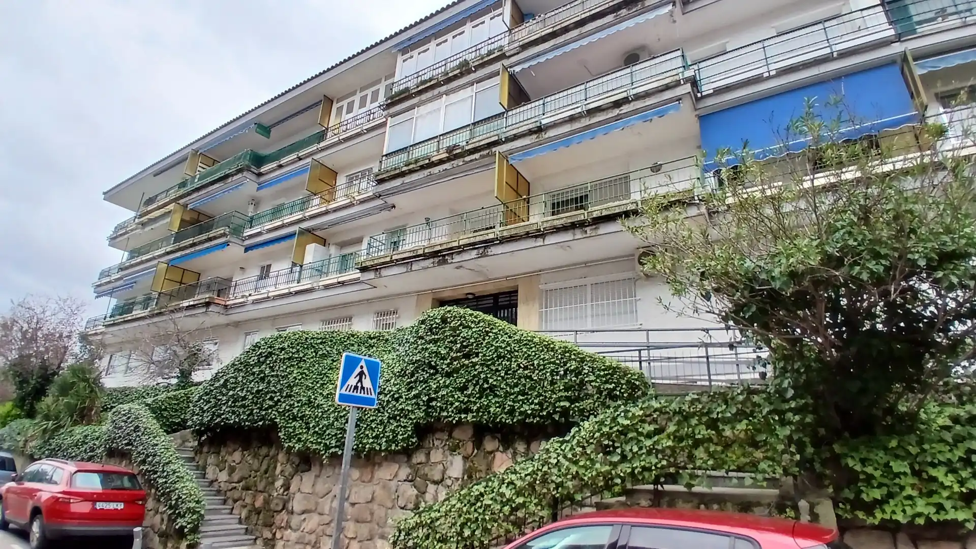Exterior view of Duplex for sale in Collado Villalba  with Heating, Terrace and Community pool