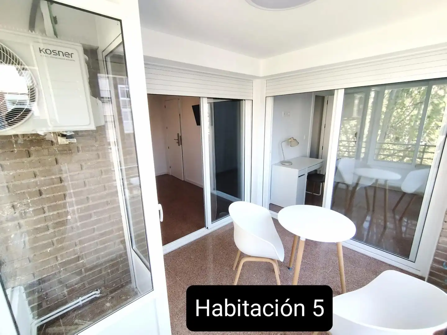 Terraza de Piso para compartir en Murcia con Aire acondicionado, Terraza y Amueblado