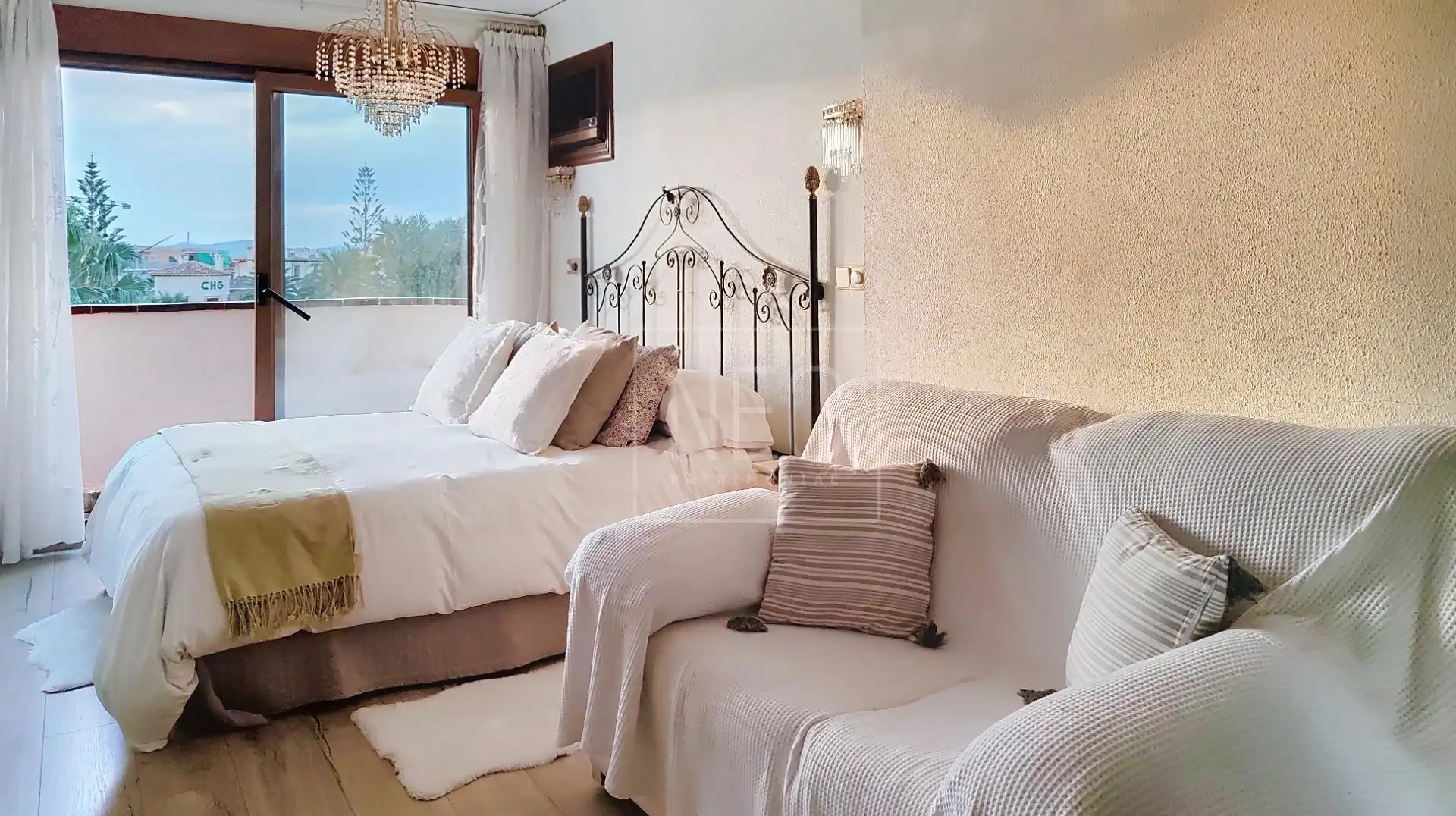 Bedroom of Attic for sale in Dénia  with Air Conditioner, Private garden and Terrace