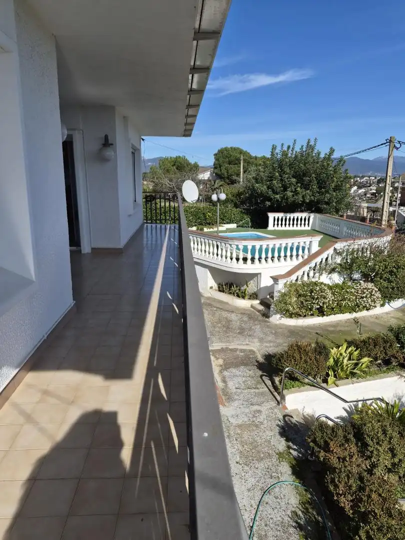 Terraza de Casa o chalet en venta en Lliçà d'Amunt con Calefacción y Jardín privado