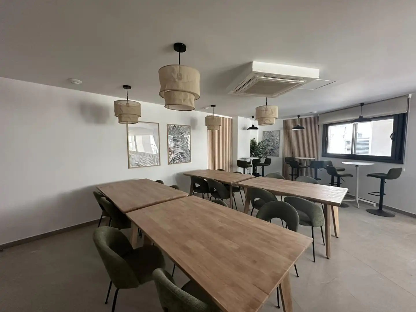 Dining room of Flat for rent in Mijas  with Air Conditioner, Heating and Private garden