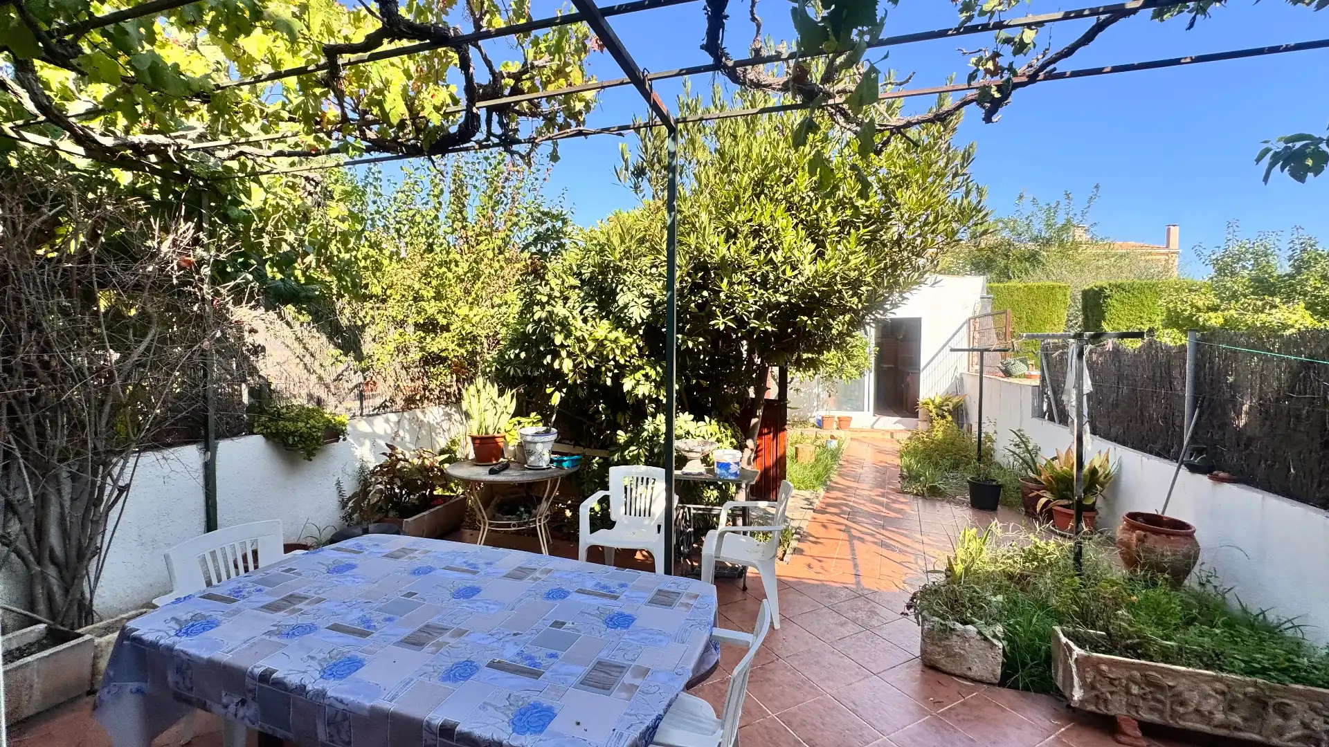 Terraza de Casa adosada en venta en Altafulla con Aire acondicionado, Calefacción y Jardín privado