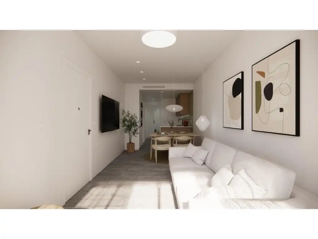 Sala de estar de Apartamento en venta en Pilar de la Horadada con Aire acondicionado y Piscina