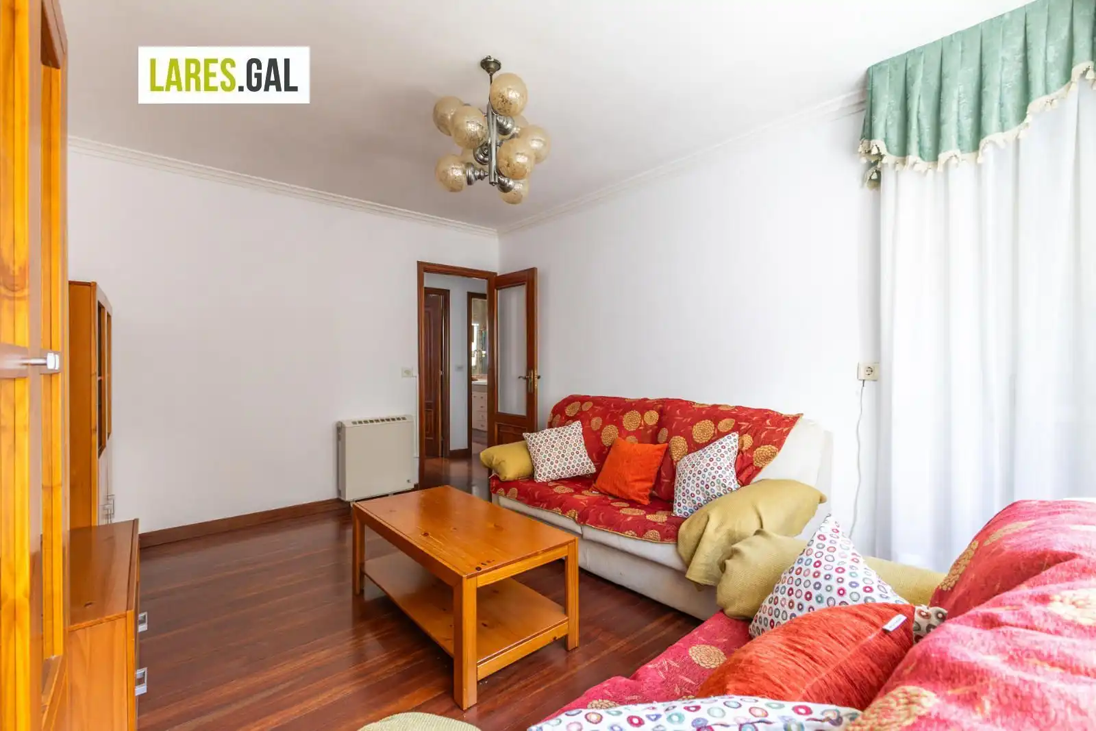 Wohnzimmer von Wohnung zum Verkauf in Cangas  mit Heizung und Terrasse