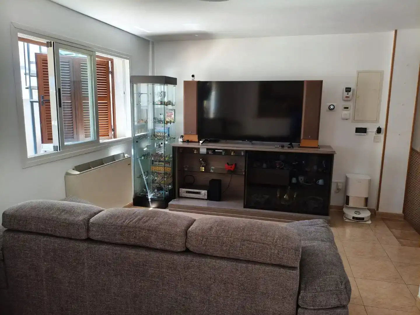 Wohnzimmer von Wohnung zum Verkauf in  Palma de Mallorca mit Klimaanlage und Balkon