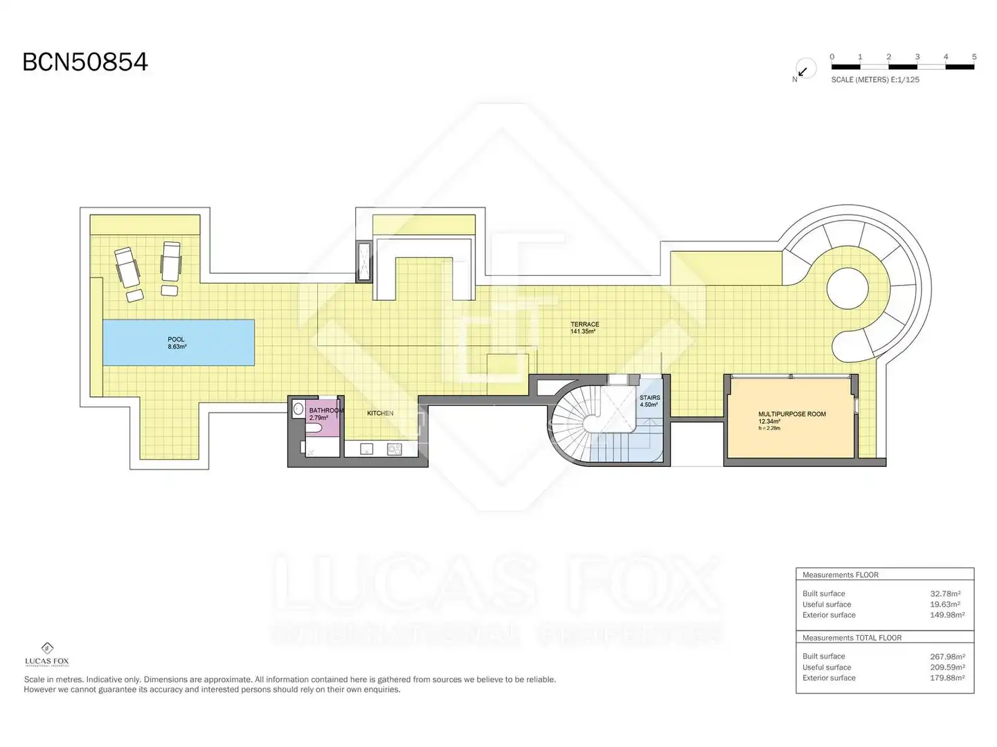 Attic for sale in Barcelona  with Air Conditioner, Heating and Parquet flooring