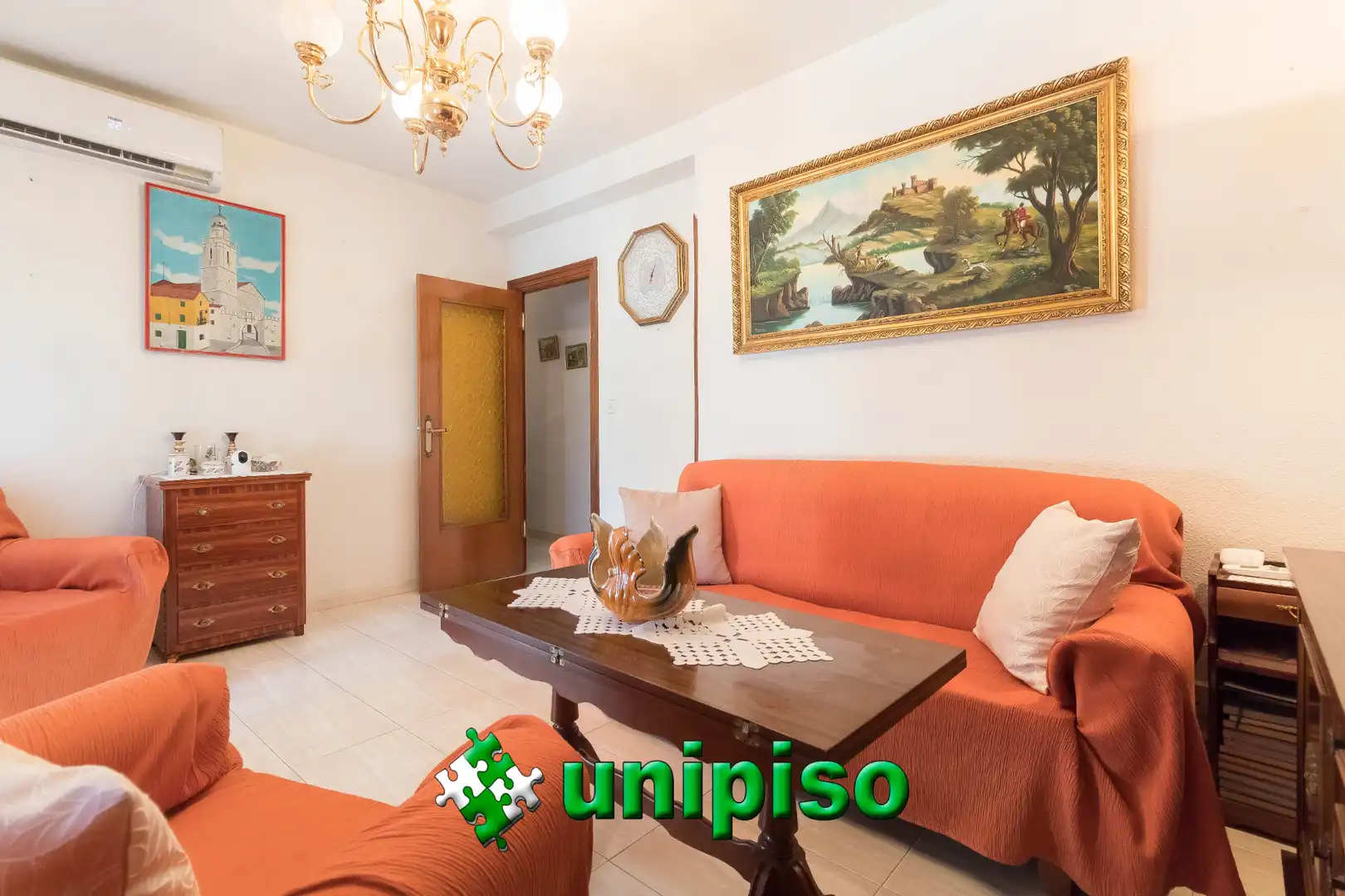 Living room of Flat for sale in Leganés  with Air Conditioner, Heating and Terrace