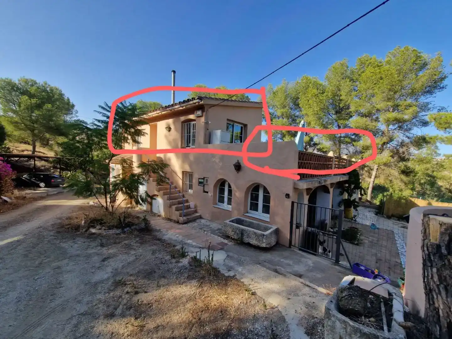 Exterior view of Country homes for rent in Mijas  with Furnished