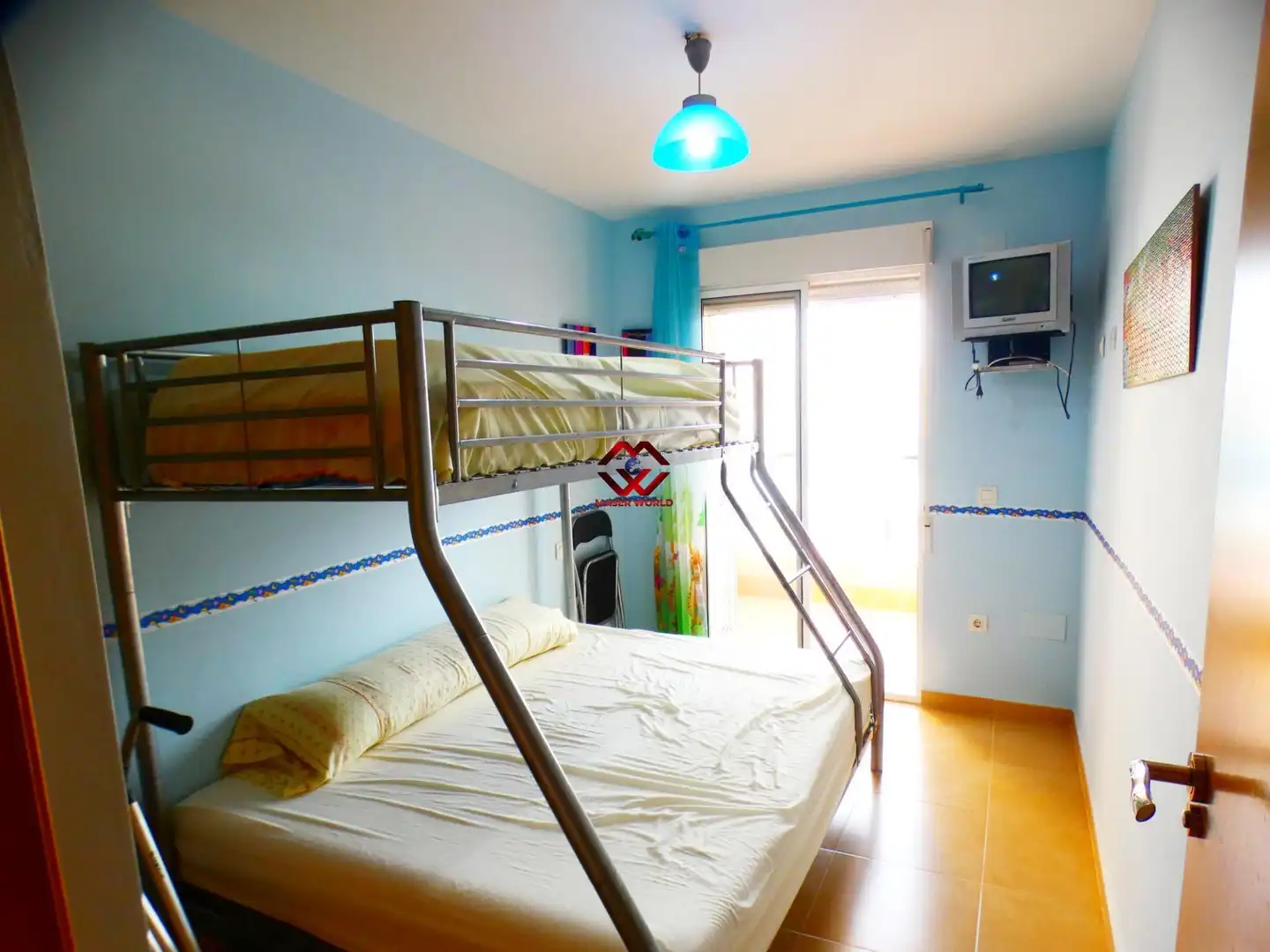 Bedroom of Attic for sale in Cartagena  with Air Conditioner, Terrace and Furnished