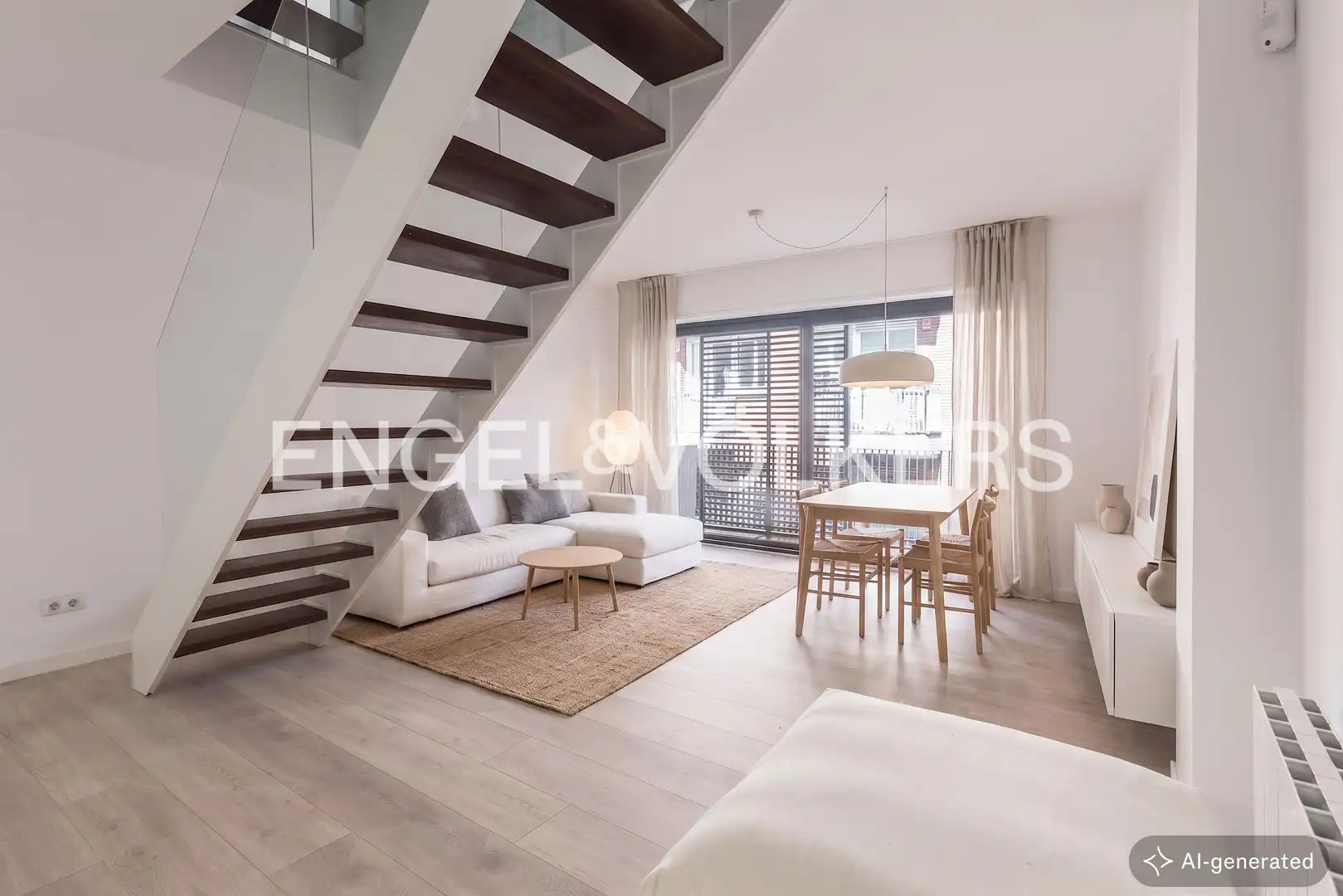 Vista exterior de Dúplex en venta en Barcelona con Aire acondicionado, Calefacción y Jardín privado
