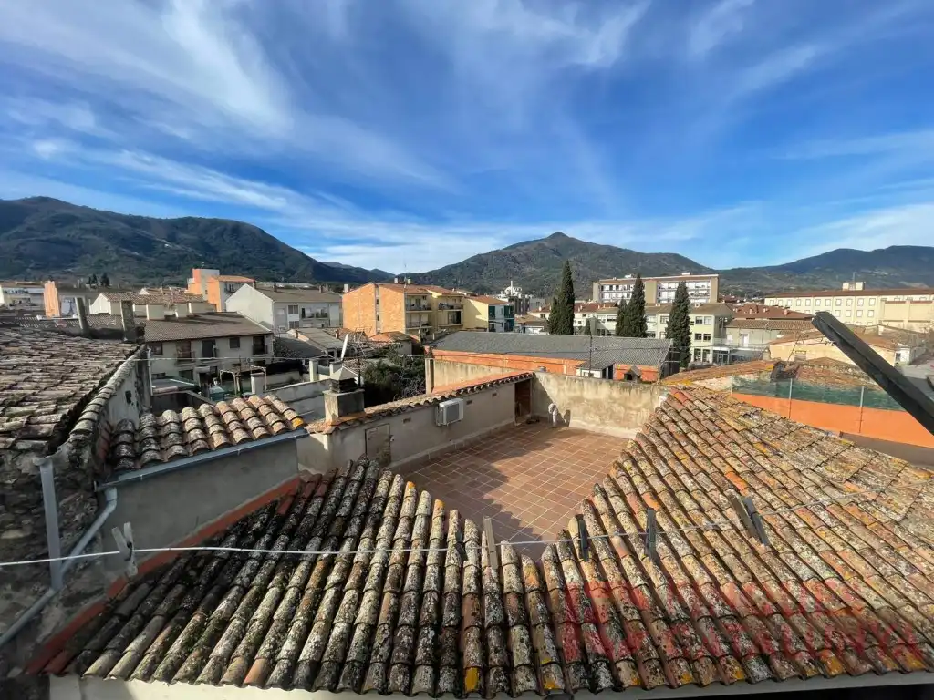 Exterior view of Houses for sale in Anglès  with Terrace and Balcony