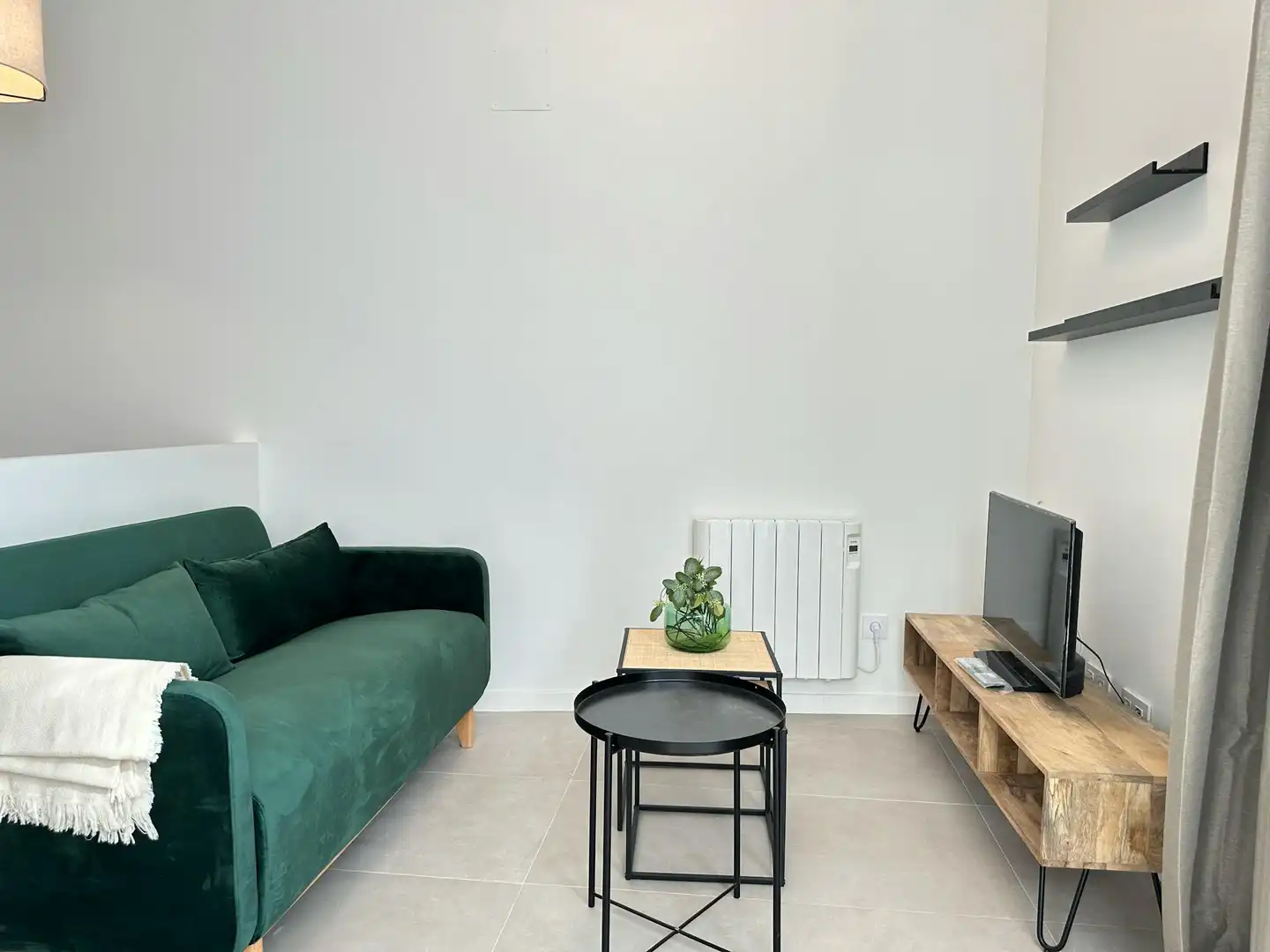 Wohnzimmer von Wohnung zur Miete in Madrid mit Heizung, Möbliert und Waschmaschine