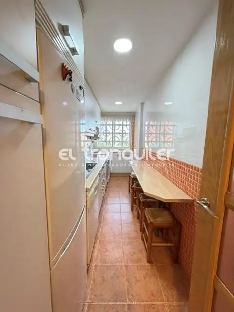 Cuina de Pis de lloguer en Madrid amb Aire condicionat, Parquet i Terrassa