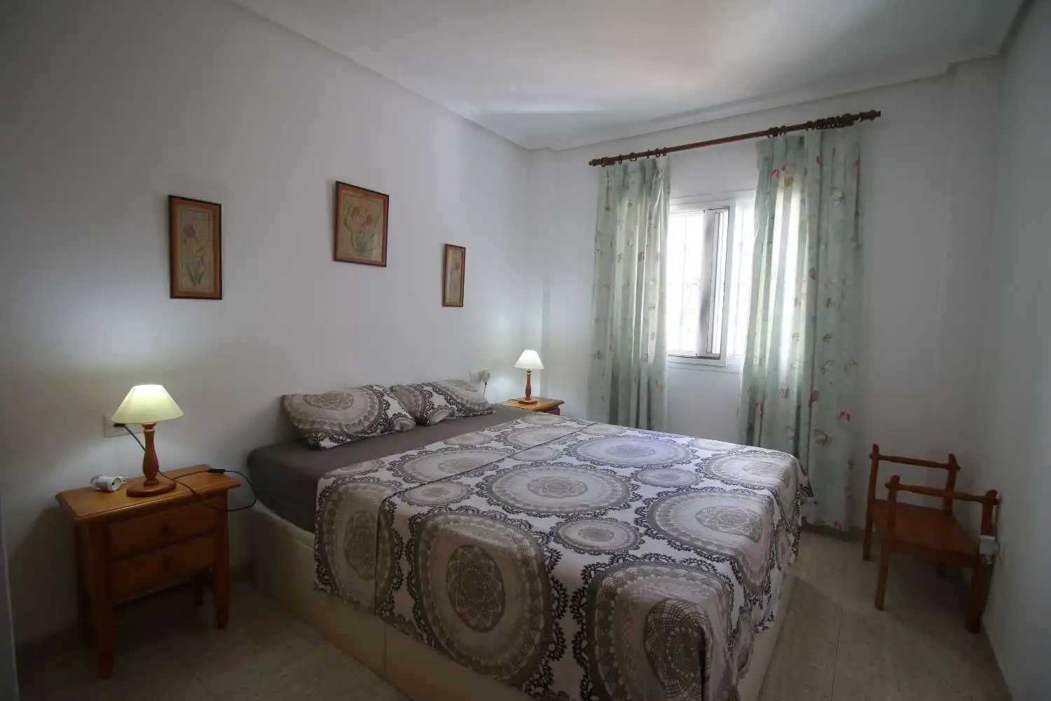Schlafzimmer von Wohnungen zur Miete in Vera mit Klimaanlage, Heizung und Terrasse