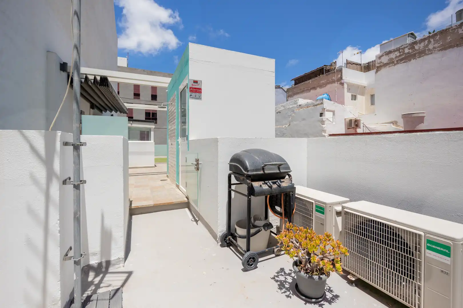 Terrassa de Casa adosada en venda en Las Palmas de Gran Canaria amb Aire condicionat, Calefacció i Terrassa