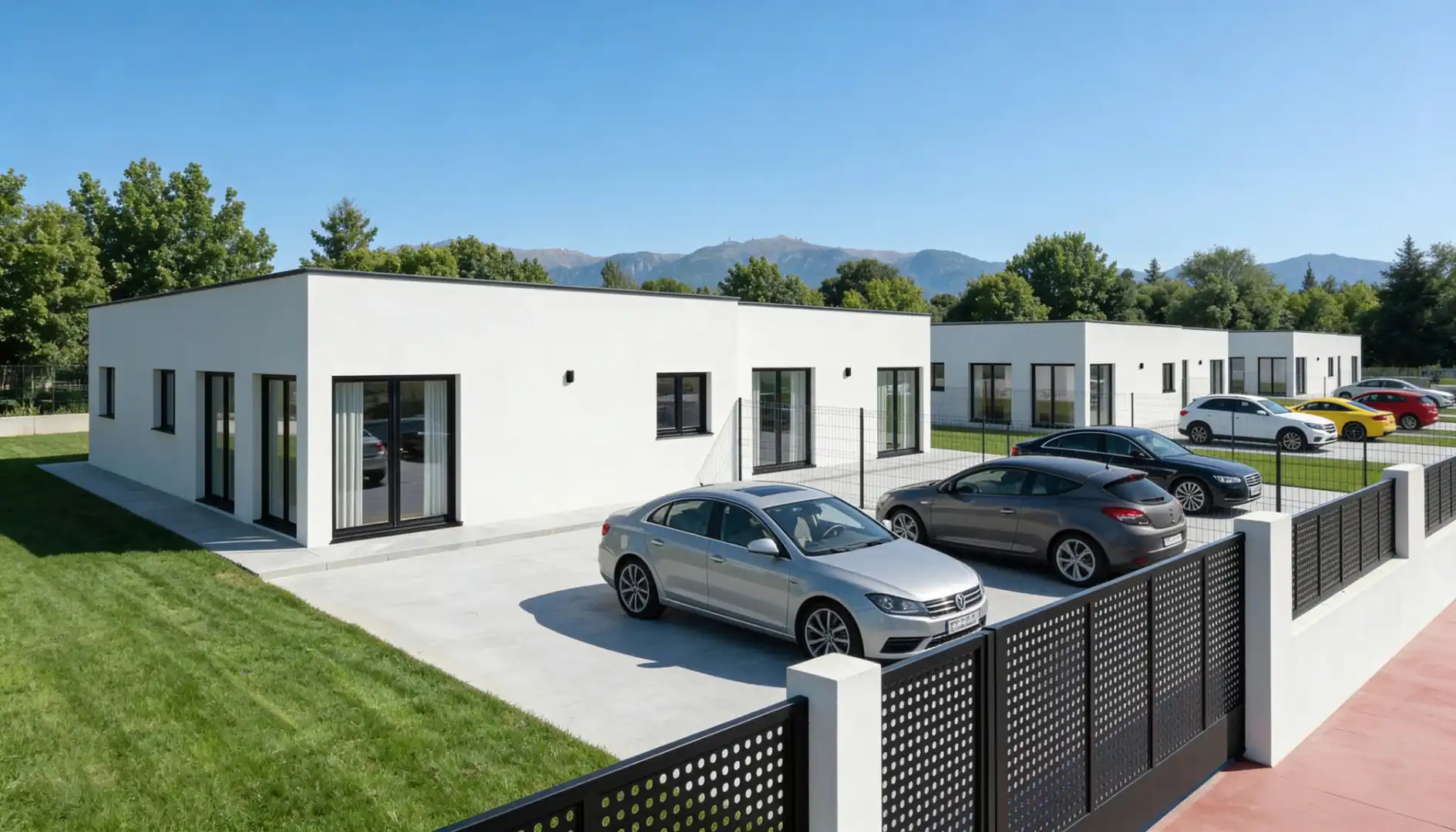 Vista exterior de Casa adosada en venta en El Espinar con Calefacción, Jardín privado y Terraza