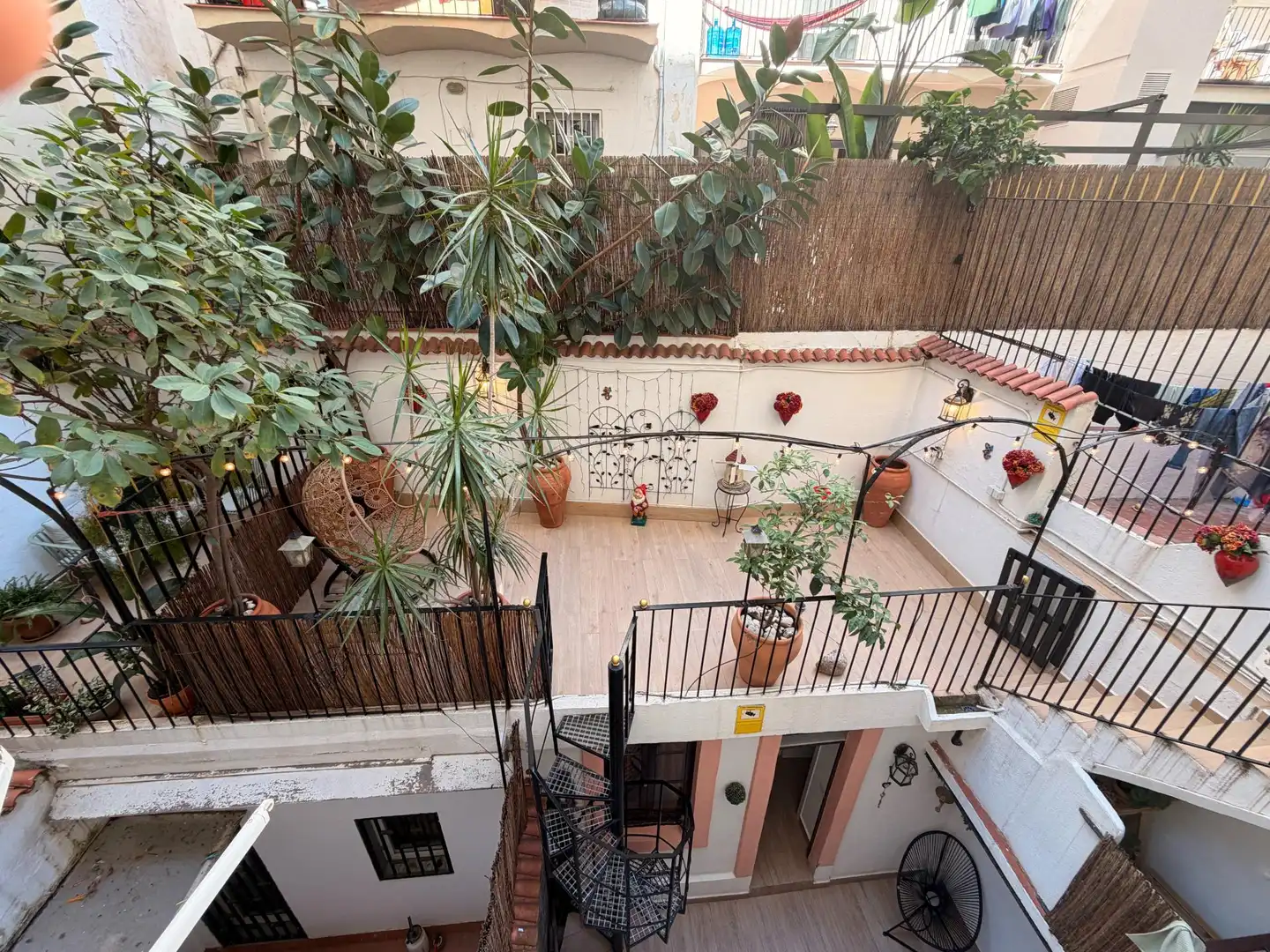Terrasse von Maisonette zum Verkauf in Barcelona mit Klimaanlage, Terrasse und Balkon