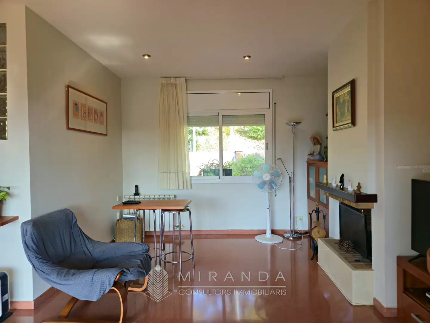 Sala d'estar de Casa o xalet en venda en L'Ametlla del Vallès amb Calefacció, Jardí privat i Terrassa