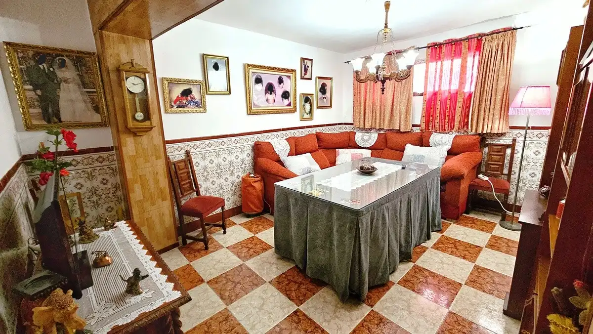 Sala de estar de Casa o chalet en venta en Galaroza con Terraza