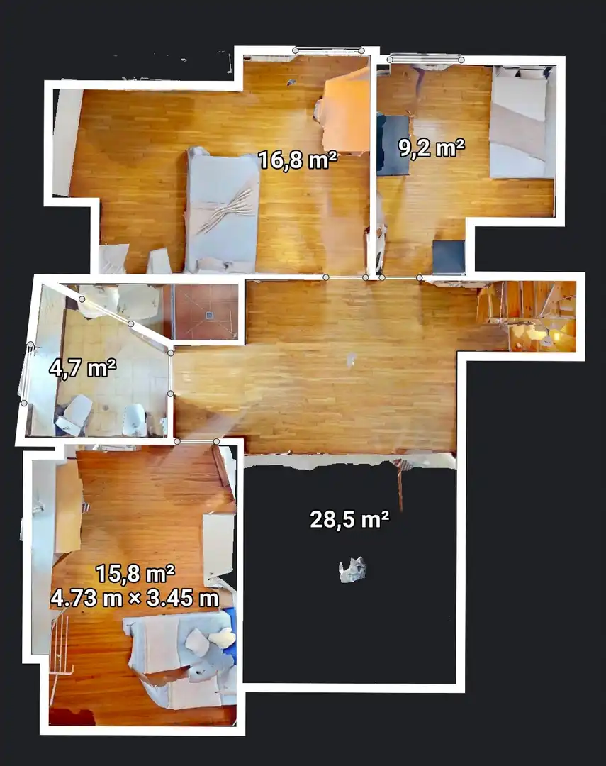 Schlafzimmer von Wohnung zum Verkauf in Torrelavega 