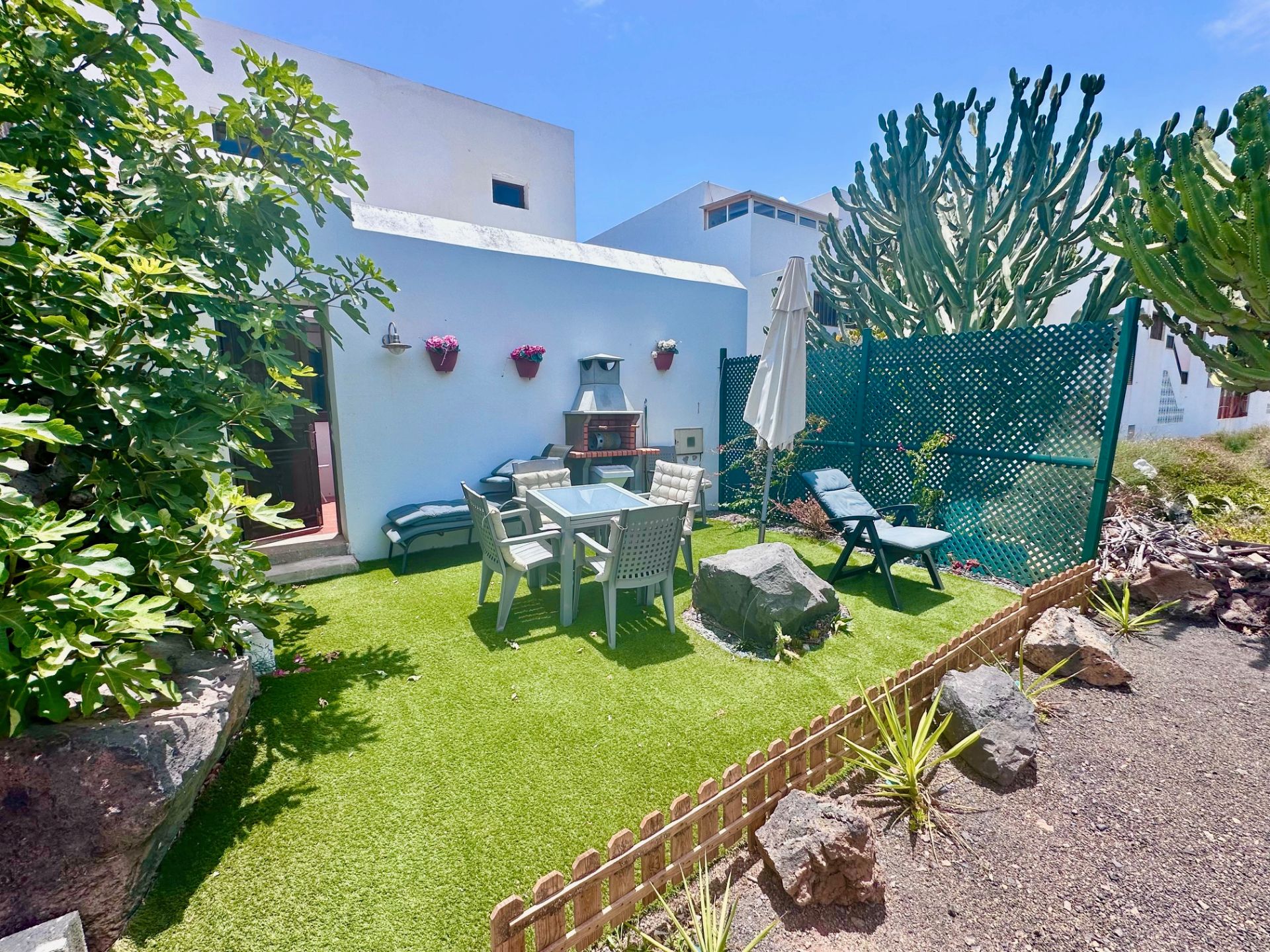 Garden of Single-family semi-detached for sale in Teguise  with Terrace, Furnished and Oven