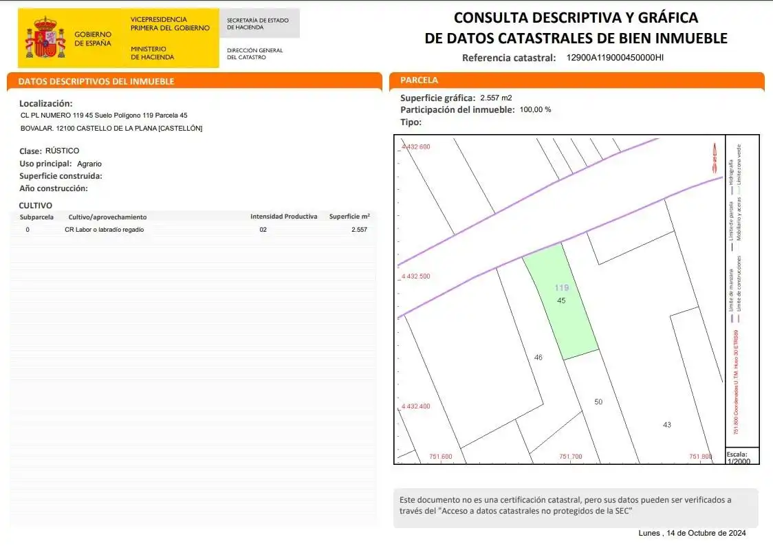Terreno rustico in vendita a Norte, imagen 6