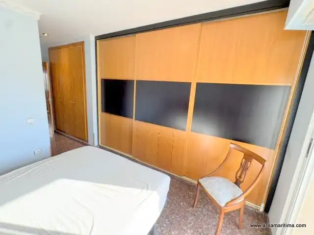 Bedroom of Flat for rent in Paterna  with Air Conditioner, Furnished and Balcony
