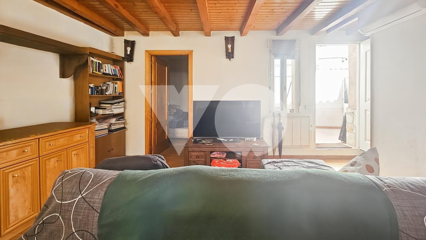 Sala de estar de Casa o chalet en venta en  Madrid Capital con Aire acondicionado, Calefacción y Amueblado