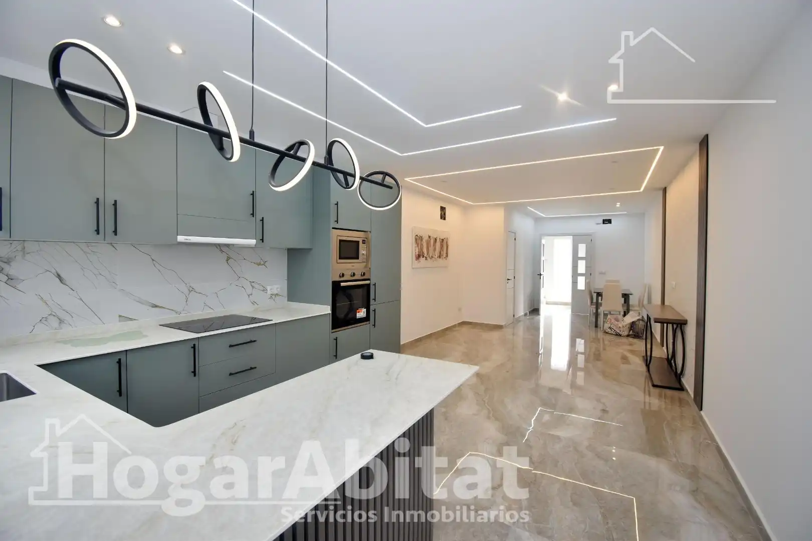 Küche von Haus oder Chalet zum Verkauf in Vila-real mit Klimaanlage, Heizung und Terrasse
