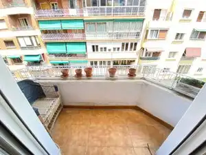 Terrasse von Wohnung zur Miete in Madrid mit Heizung, Möbliert und Ofen