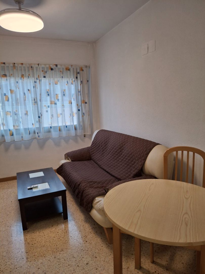 Sala de estar de Apartamento de alquiler en  Zaragoza Capital con Calefacción, Amueblado y Horno