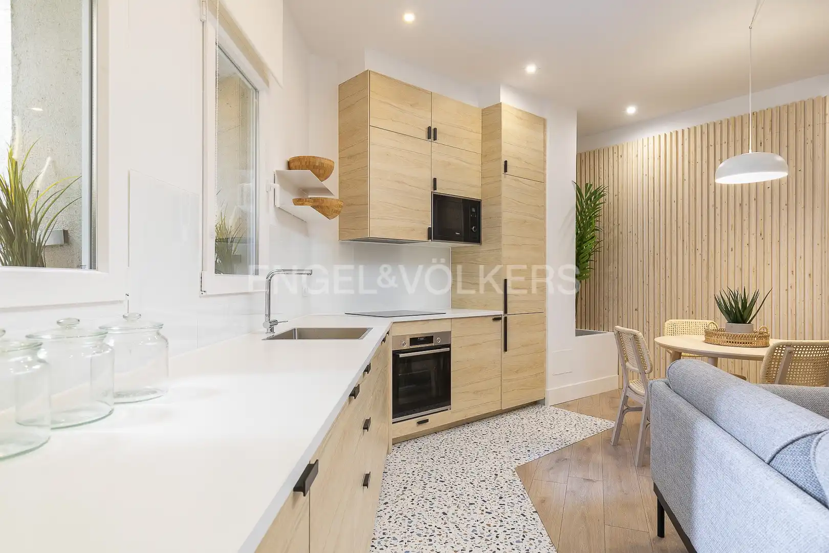 Kitchen of Flat for rent in Madrid  with Air Conditioner, Heating and Pets allowed