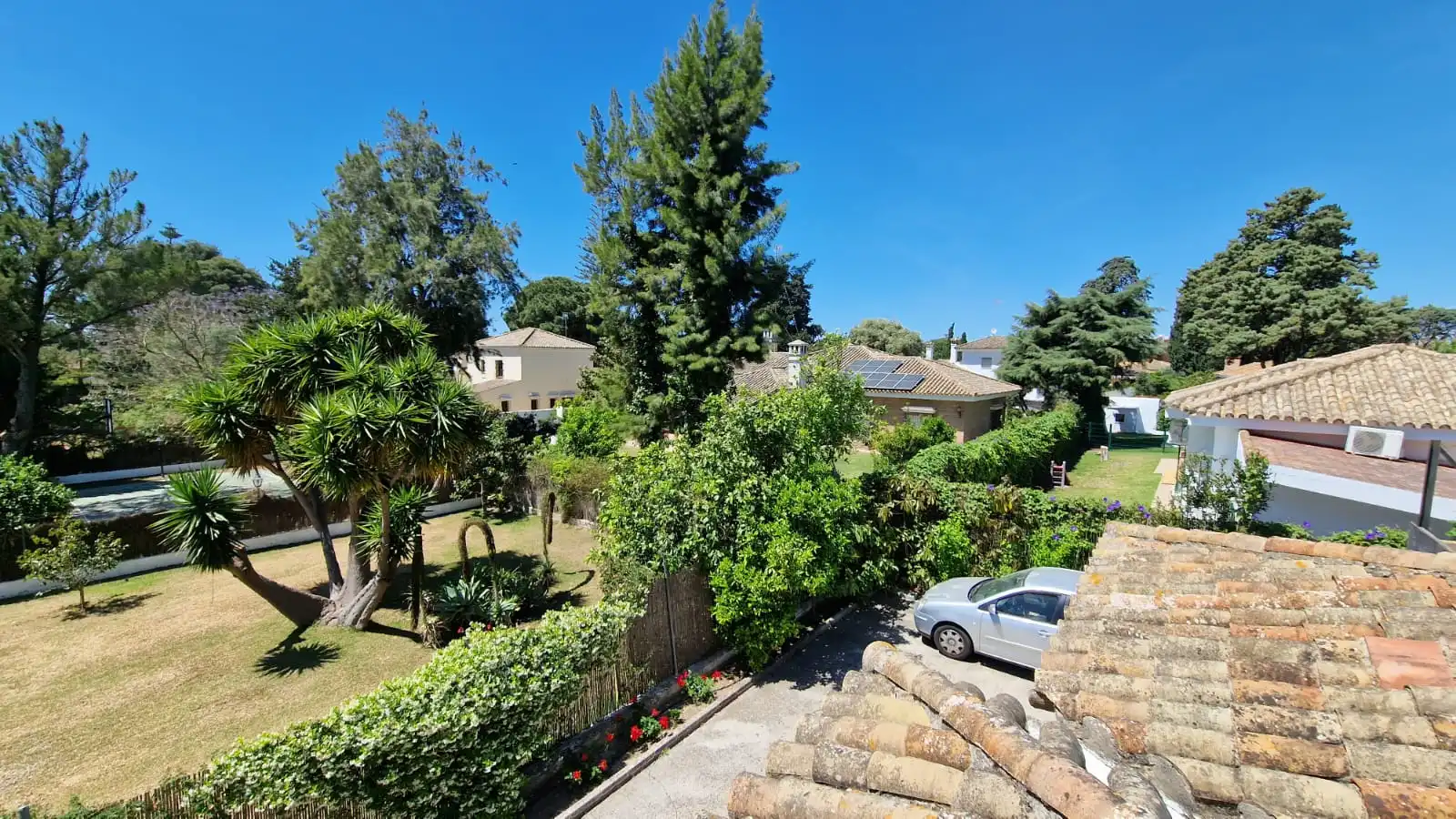 Garden of Detached homes for sale in El Puerto de Santa María  with Air Conditioner, Private garden and Storage room