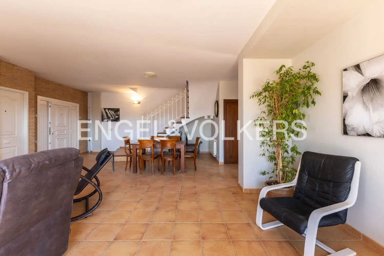 Comedor de Casa adosada de alquiler en Puçol con Calefacción, Jardín privado y Terraza
