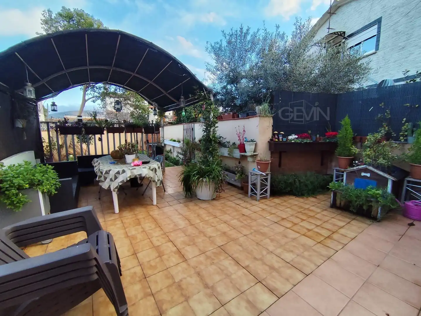 Terrassa de Casa adosada en venda en Santa Perpètua de Mogoda amb Calefacció, Jardí privat i Terrassa