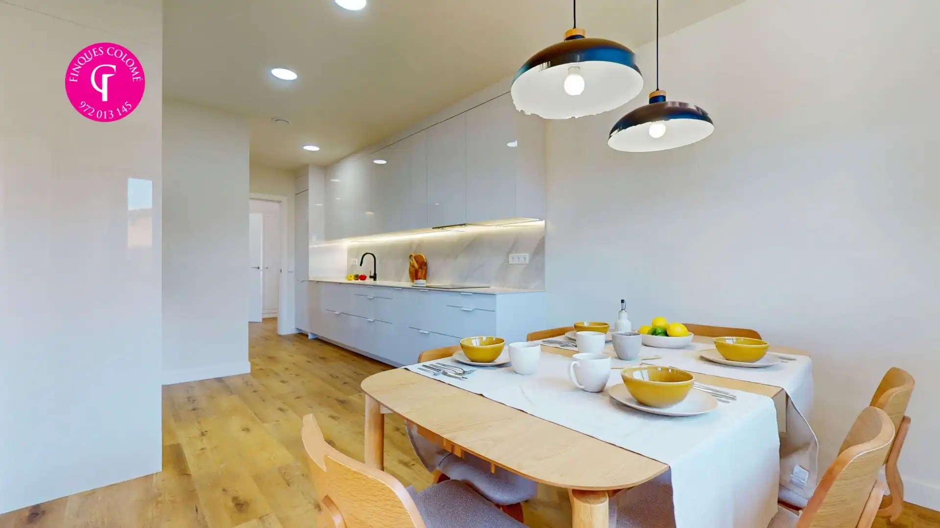 Kitchen of Houses for sale in Sant Julià de Ramis  with Air Conditioner, Heating and Terrace