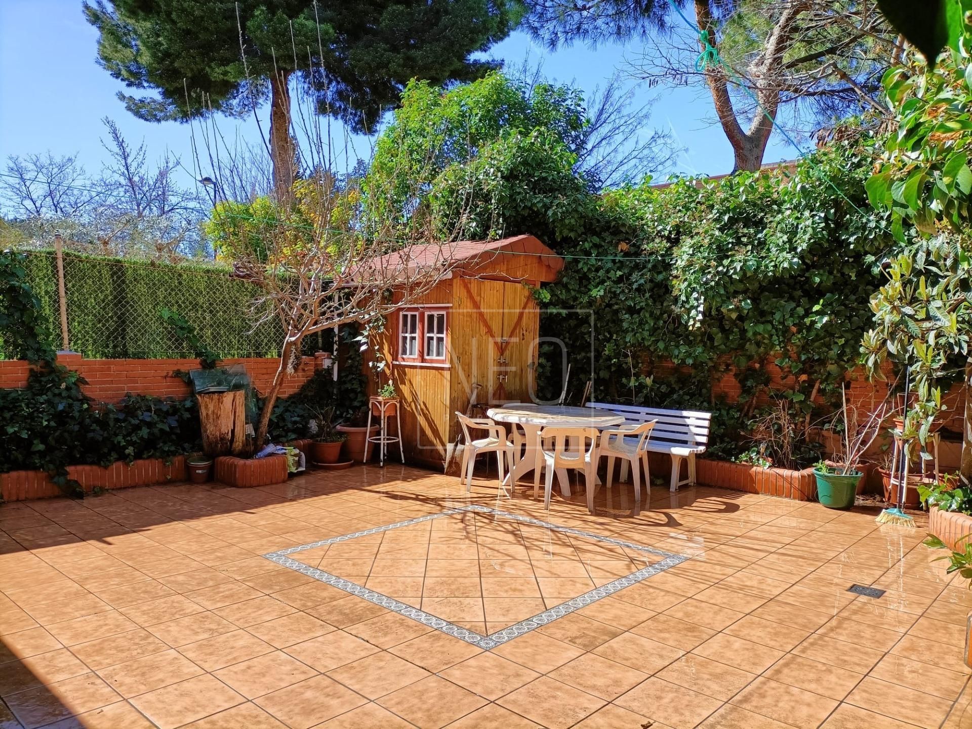 Garden of Single-family semi-detached for sale in Getafe  with Air Conditioner, Heating and Private garden