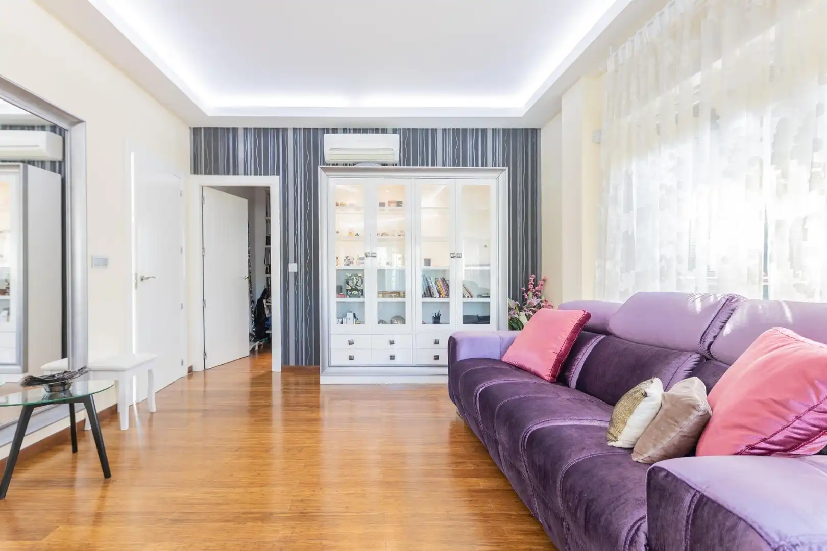 Sala de estar de Casa o chalet en venta en Altea con Aire acondicionado, Jardín privado y Terraza